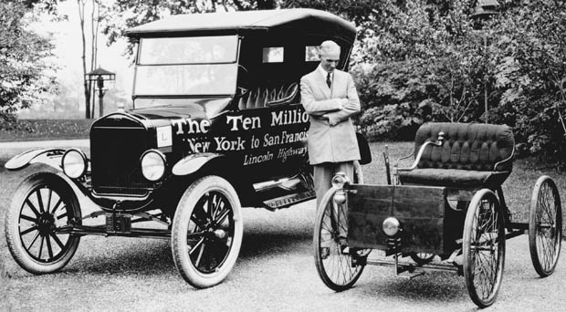 1896 Quadracycle And The 10 Millionth Ford Vehicle