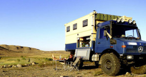 Mit dem Unimog 1300 L um die Welt