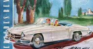 Mercedes-Benz 190 SL ist Mille-Miglia-Fahrzeug