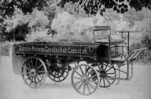 Der erste Daimler Lastwagen 1896