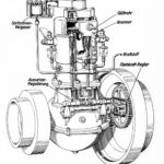 Daimler Phoenix-Motor 1896 im Heck